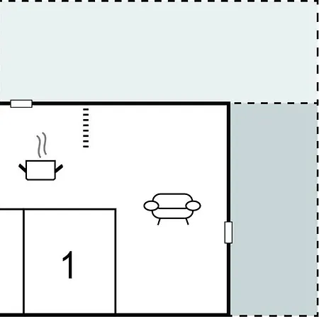 Two-bedroom In Saby *
